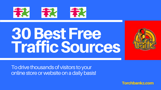30 Best Free Traffic Sources For eCommerce Store/Website (EverGreen)