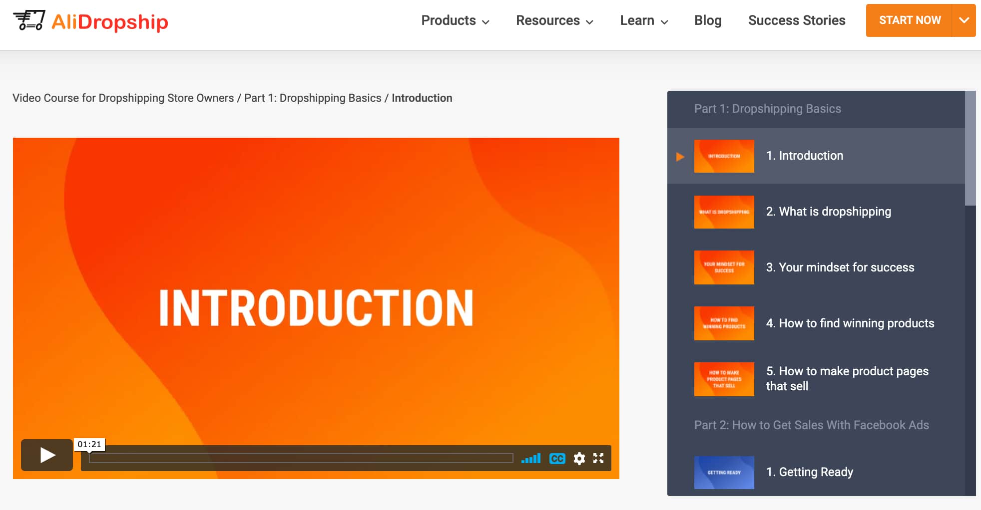 alidropship free dropshipping course