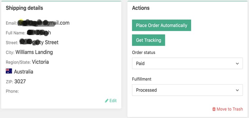 fulfilling orders on aliexpress