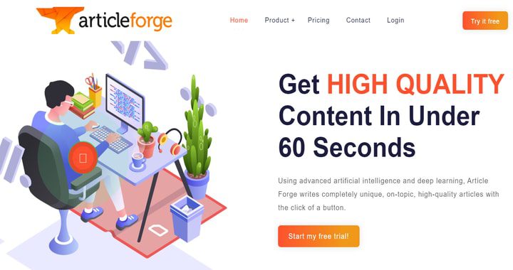 article forge - article generator software