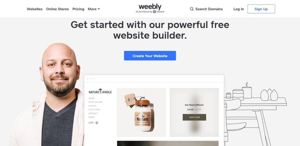 Weebly website builder