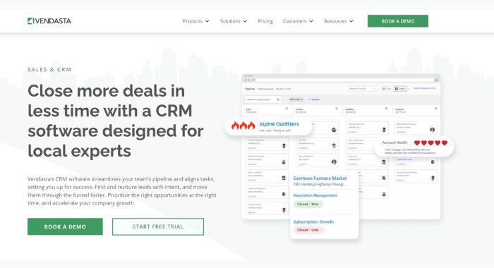 Vendasta CRM