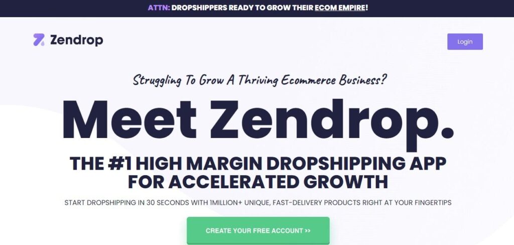 Zendrop Overview