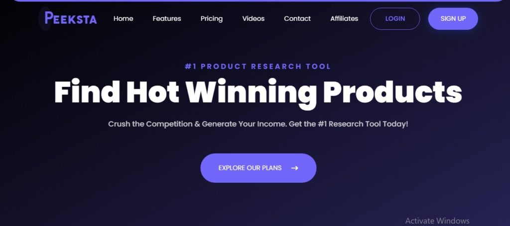 What is Peeksta?