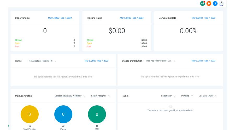GoHighlevel Automation Dashboard