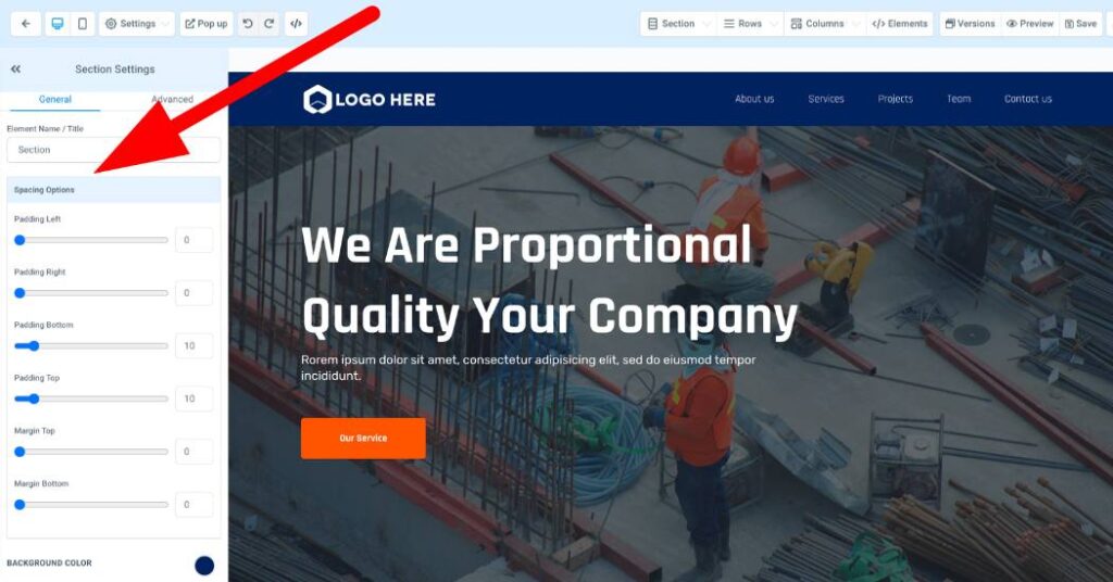 gohighlevel website template