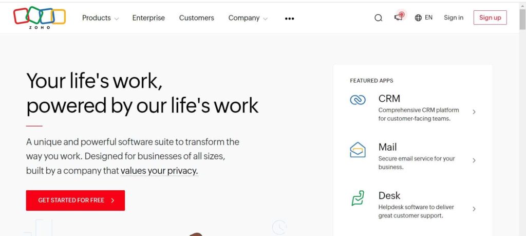 zoho