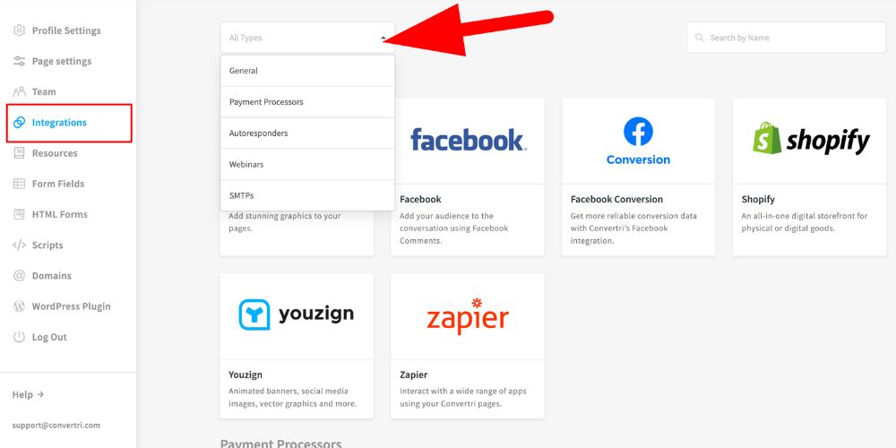 Convertri Integrations