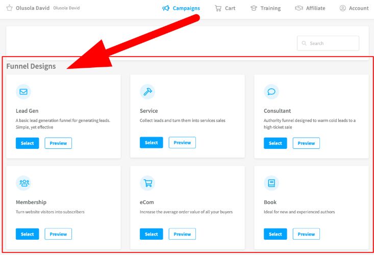 Convertri Funnel Templates