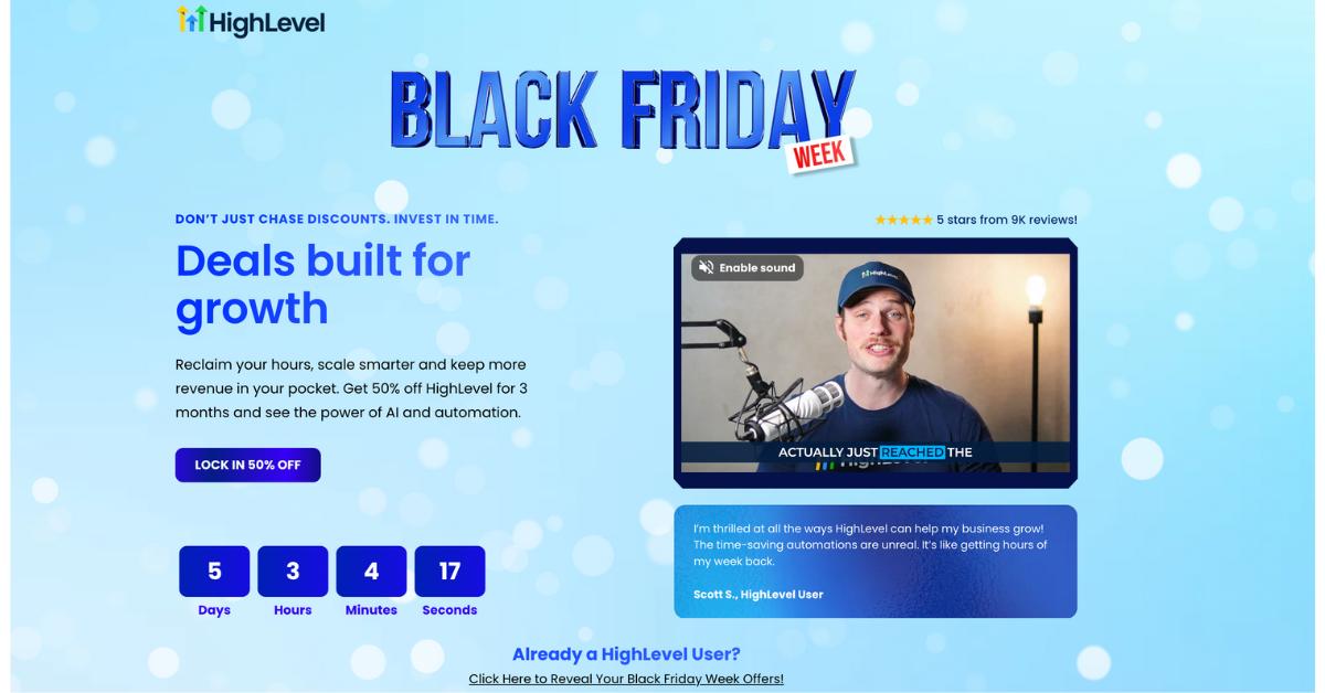 HighLevel blackfriday